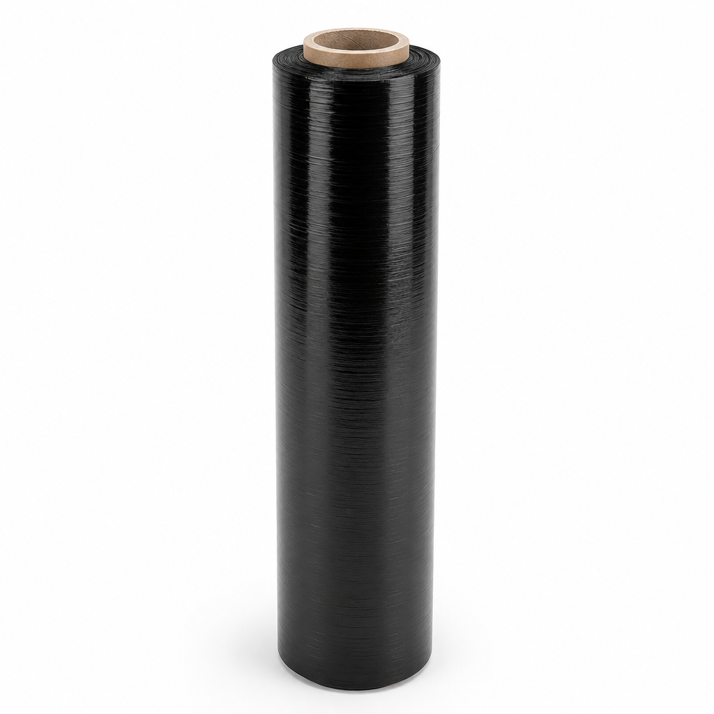 Black Blown Anti-Theft Stretch Film Roll