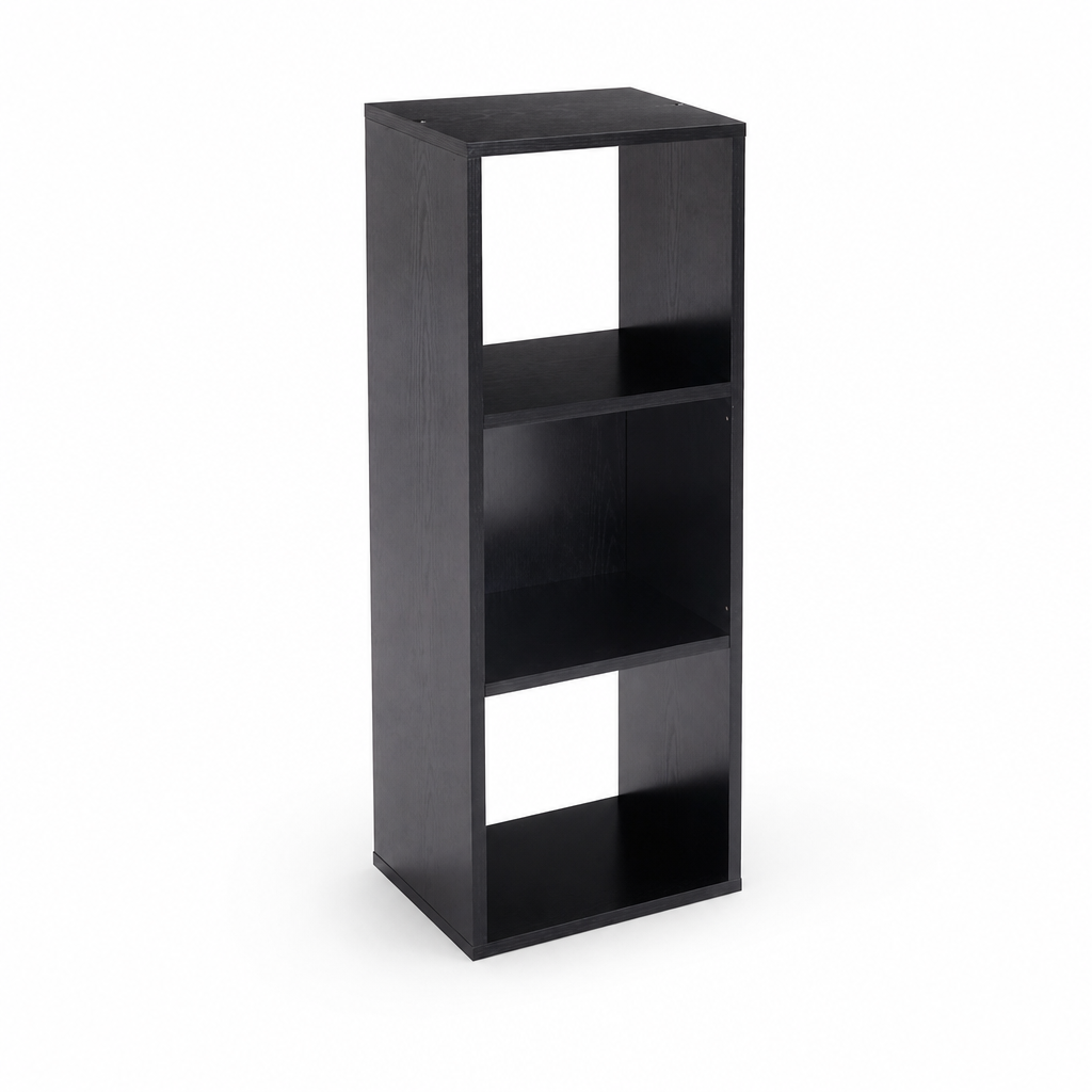 Black Multi-Compartment Office Storage Unit