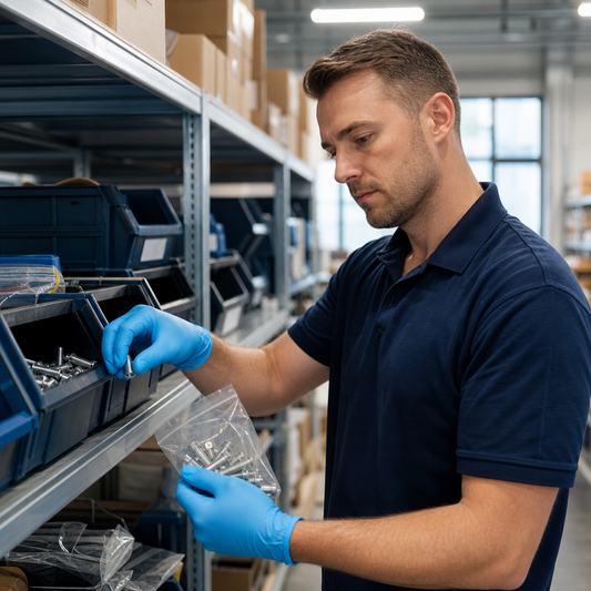 Blue Nitrile Disposable Food Gloves Powder-Free