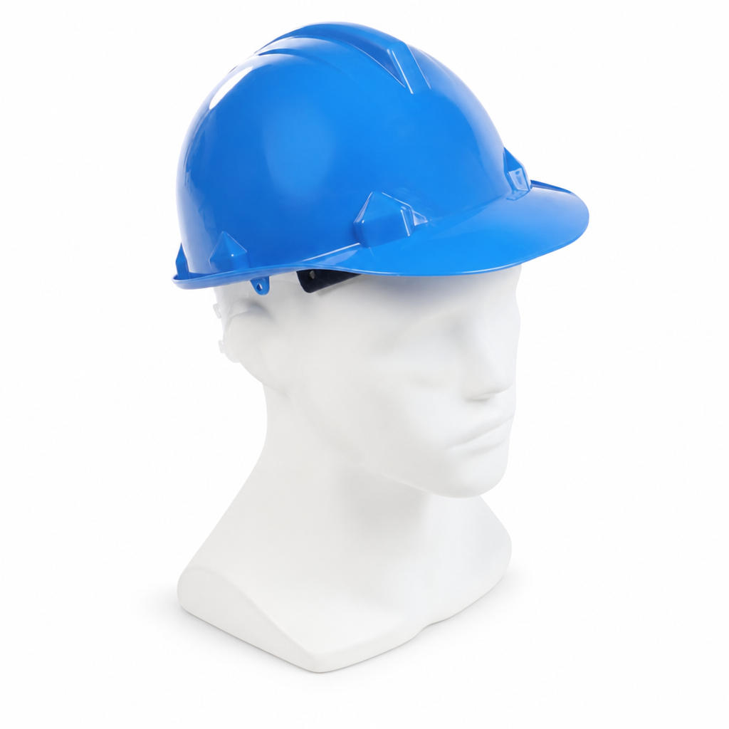 Blue Safety Hard Hat for Construction