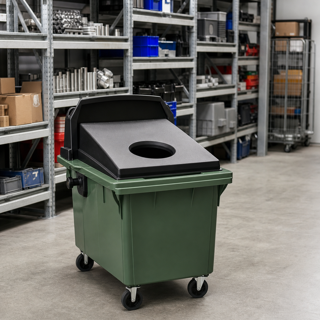Bottle Skip Lid Accessories for 135L Mobile Waste Containers