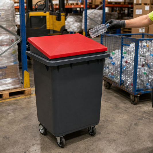Bottle Skip Lid Accessories for 135L Mobile Waste Containers