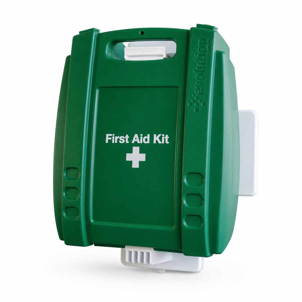 British Standard Compliant Wall Mounted First Aid Kit