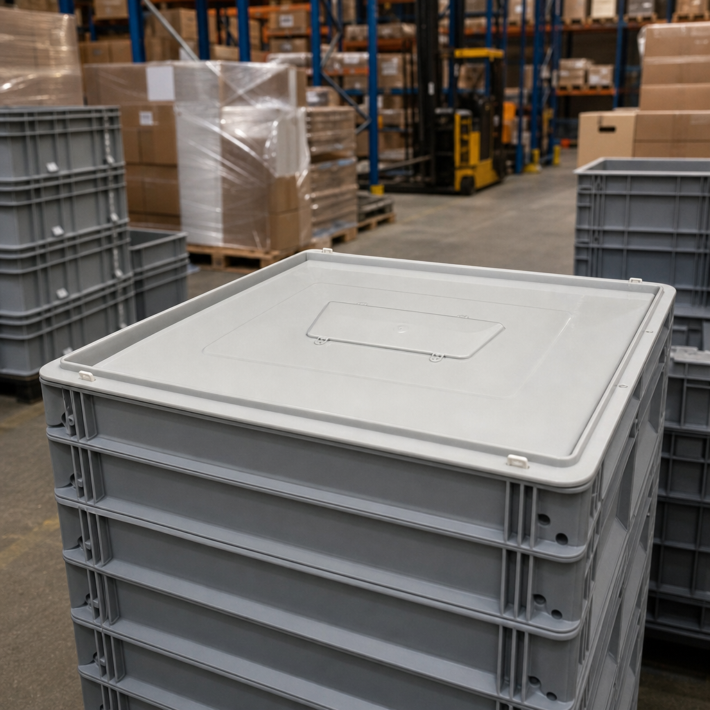 Budget Solid Container Lid 400 x 600mm