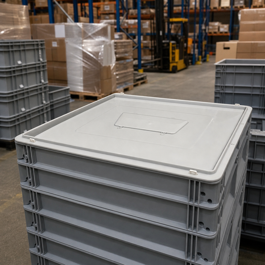 Budget Solid Container Lid 400 x 600mm