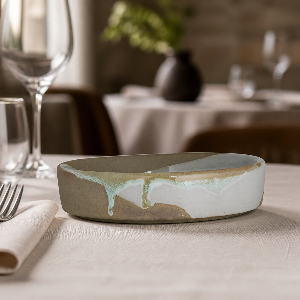 Stackable stoneware bowls 152mm diameter 384ml 24 pack