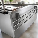 Commercial Drop Down Tray Slide for 6GN Hot Cupboards