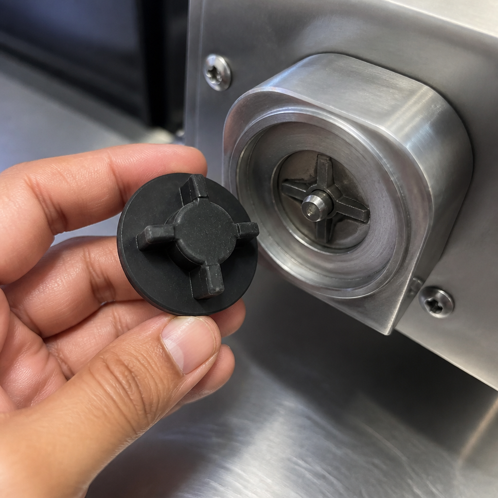 Genuine replacement drive wheel for commercial spice grinder