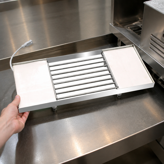 Commercial Heated Vibrating Table for 12kg Chocolate Tempering