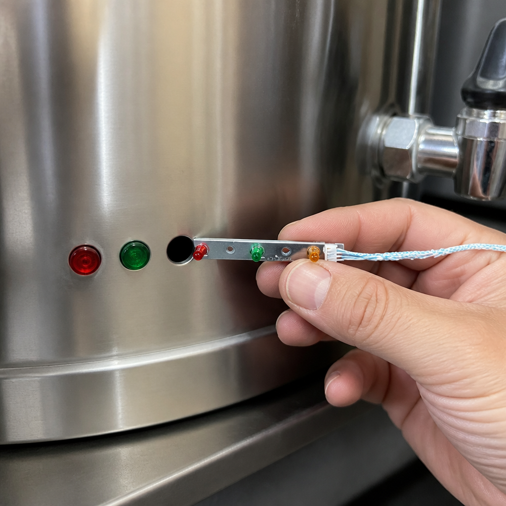 LED Indicator for Commercial Water Boiler Parts 14x80mm