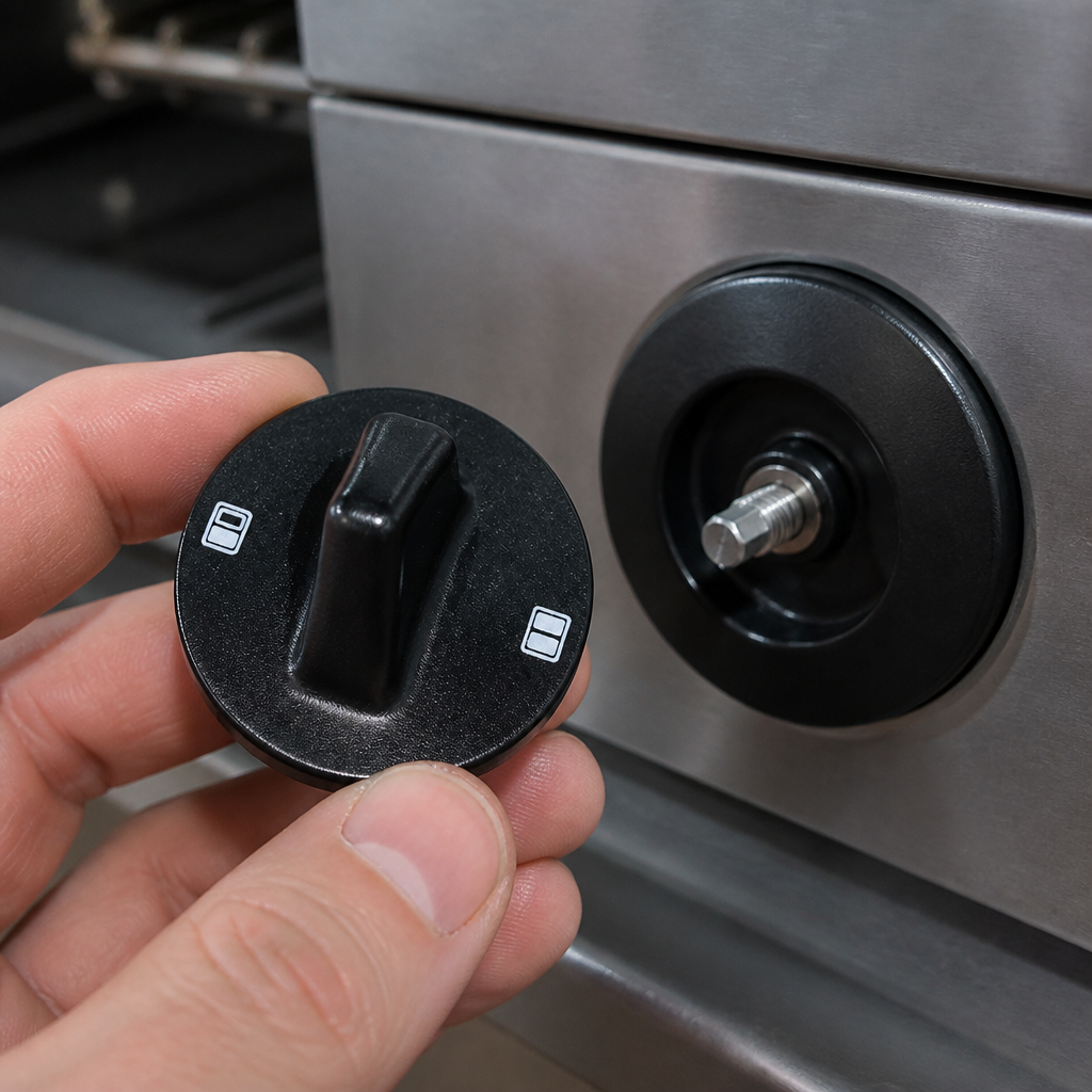 Commercial Selector Knob Replacement Part for Catering Equipment