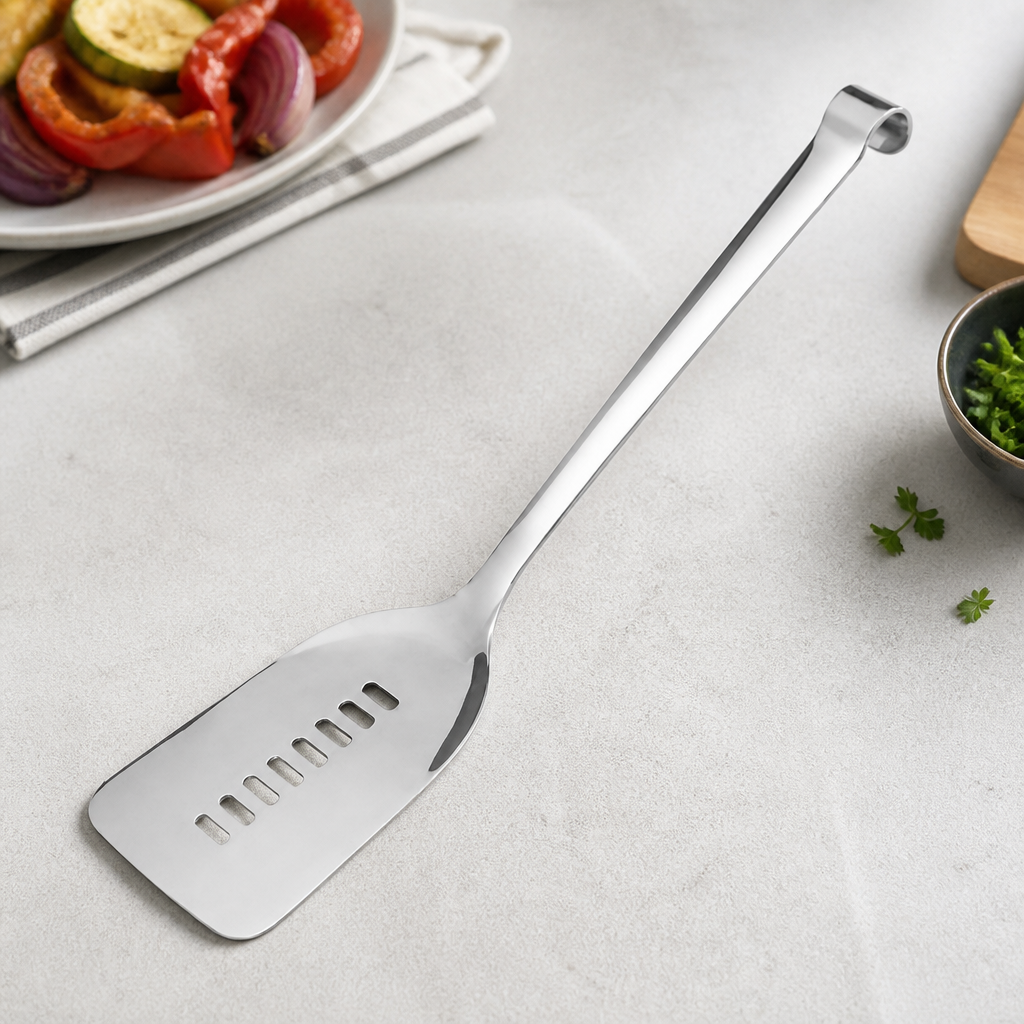 Commercial Stainless Steel Spatulas 280mm - 10 Pack