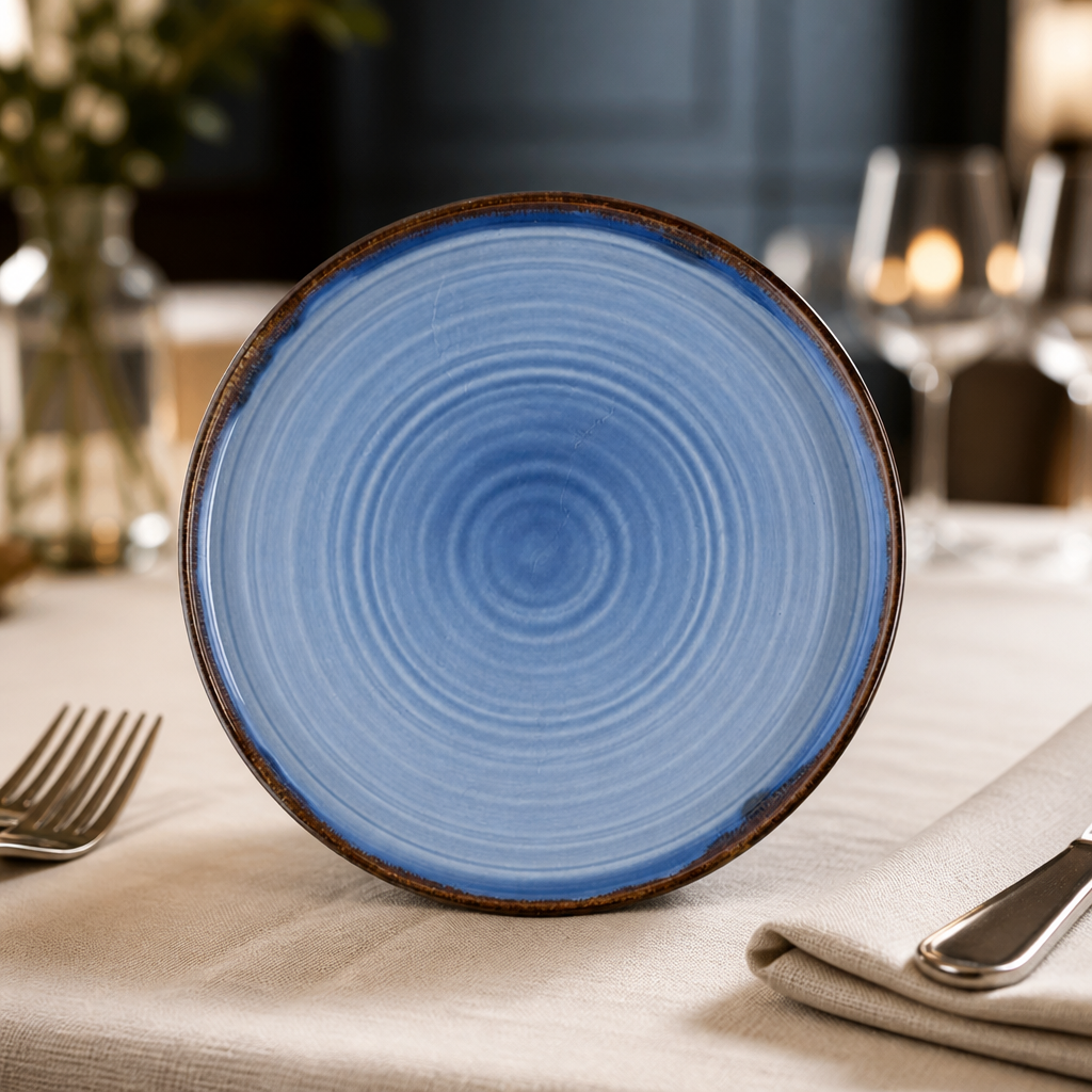 210mm Commercial Walled Plates - Microwave & Dishwasher Safe