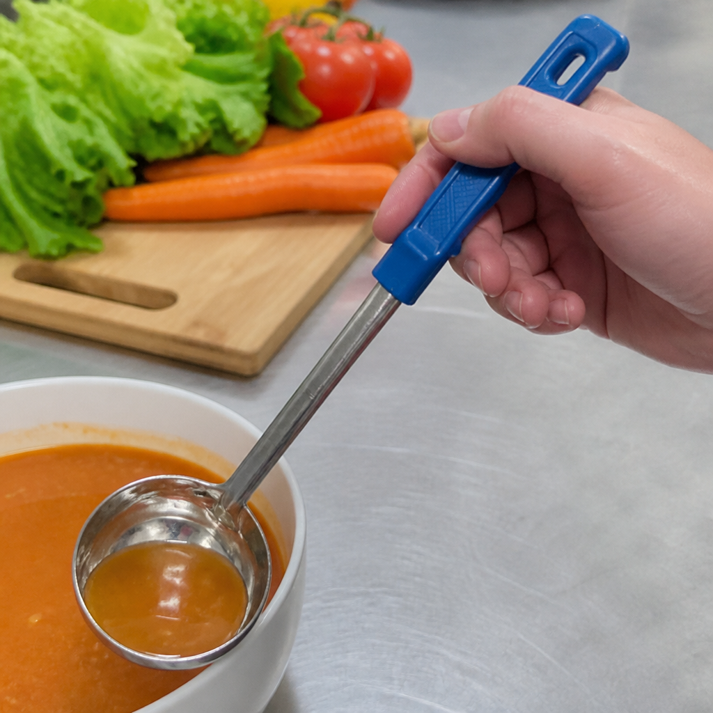 240ml Commercial Blue Spoodle for portion control