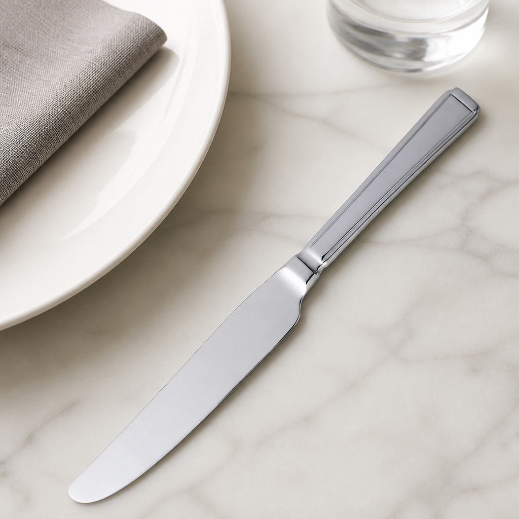 Commercial Table Knives Set of 12 - 235mm Stainless Steel