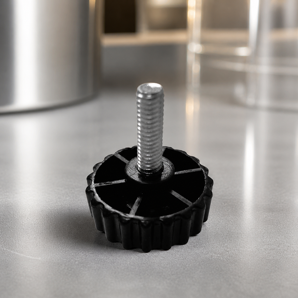 Commercial Adjustable Foot for Bottle Coolers Replacement Part