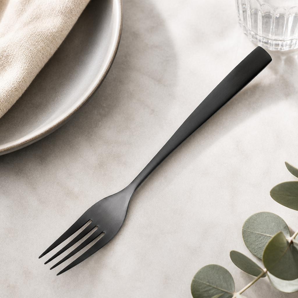 Commercial Table Forks 12 Pack Stainless Steel Satin Finish