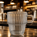 Commercial Espresso Cups 89ml - Stackable Glasses for Cafes