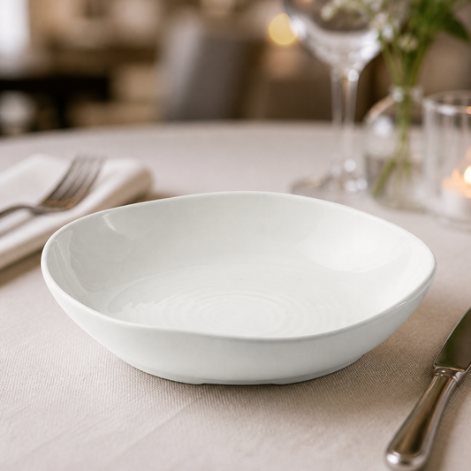 Commercial Deep Bowls 250mm 1.2 Ltr Ecoglaze 6 Pack