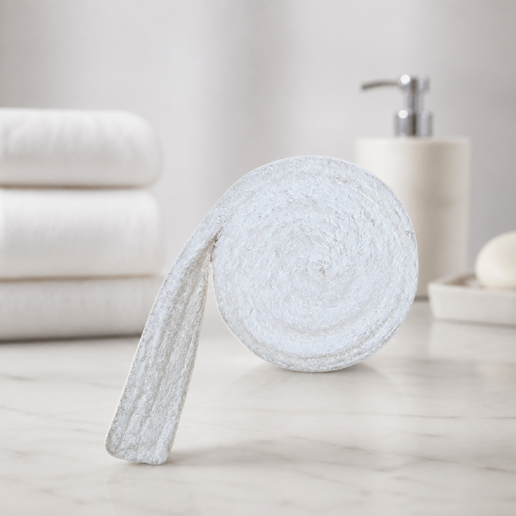 Commercial Cotton Bathrobe Belts 1900mm Soft Towelling