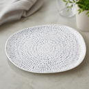Commercial Oblong Plates 260x200mm Ceramic 6 Pack