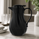 Commercial Insulated Swirl Jug 2L - Black Beverage Dispenser