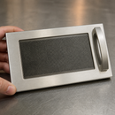 Commercial Microwave Door Assembly 265.3mm High Steel Material