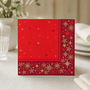 Commercial Disposable Party Napkins Merry & Bright 330mm 1000 Pack