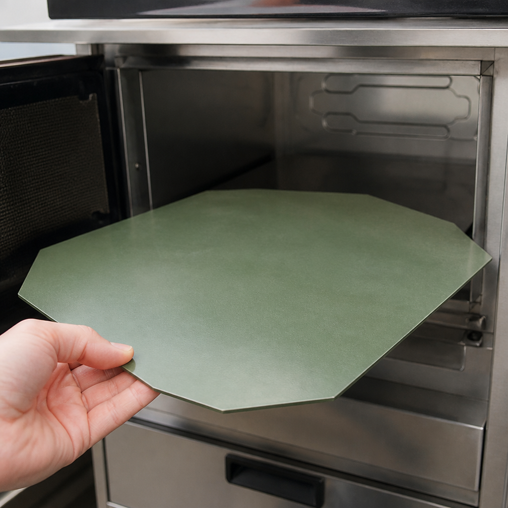 Commercial Green Cooking Tray for 16 inch cavity ovens