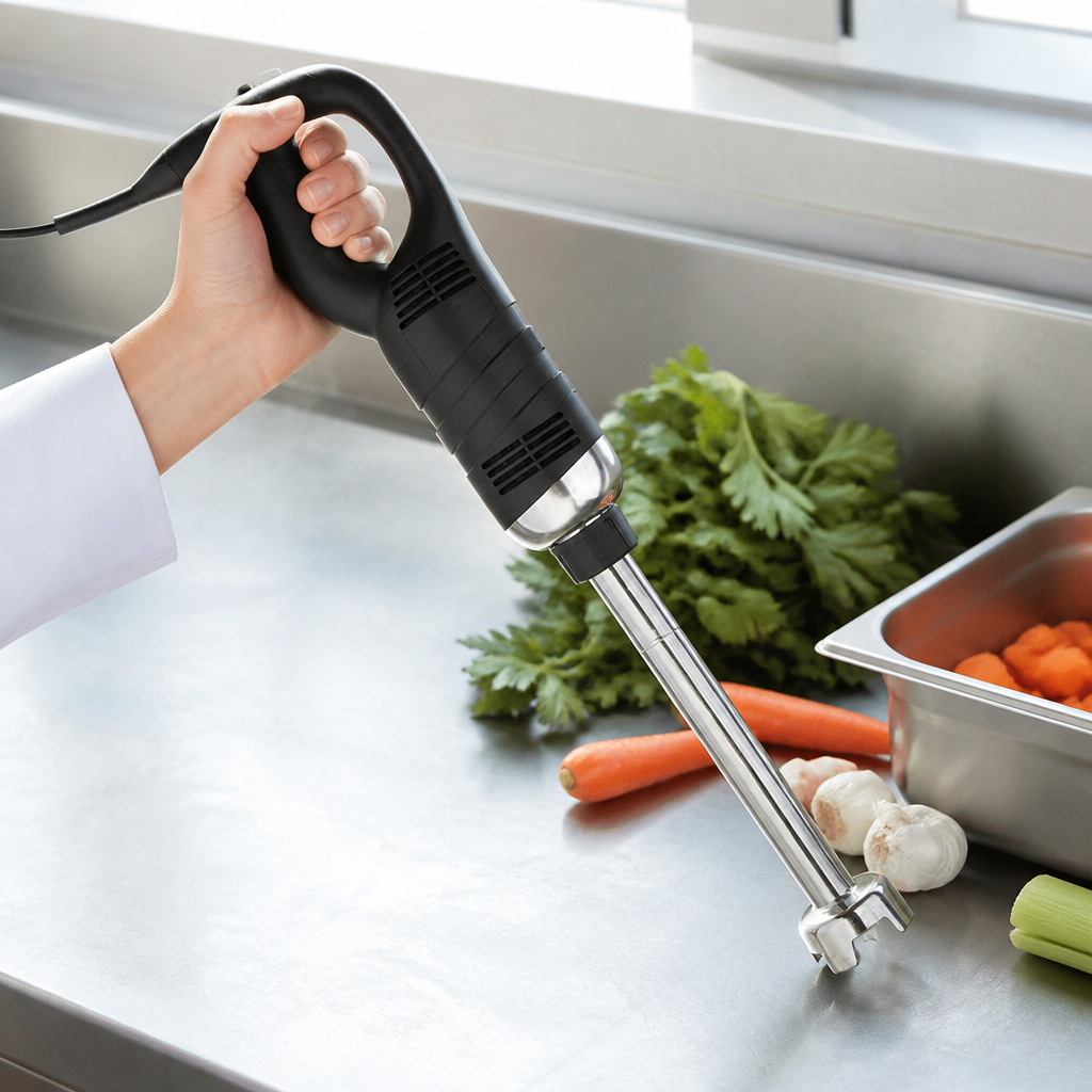 Commercial Variable Speed Stick Blender with 400mm shaft