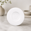Commercial Porcelain Saucers 162mm for Fine Dining 6 Pack