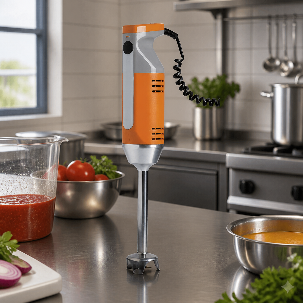Commercial Stick Blender 220W Detachable Shaft 160mm