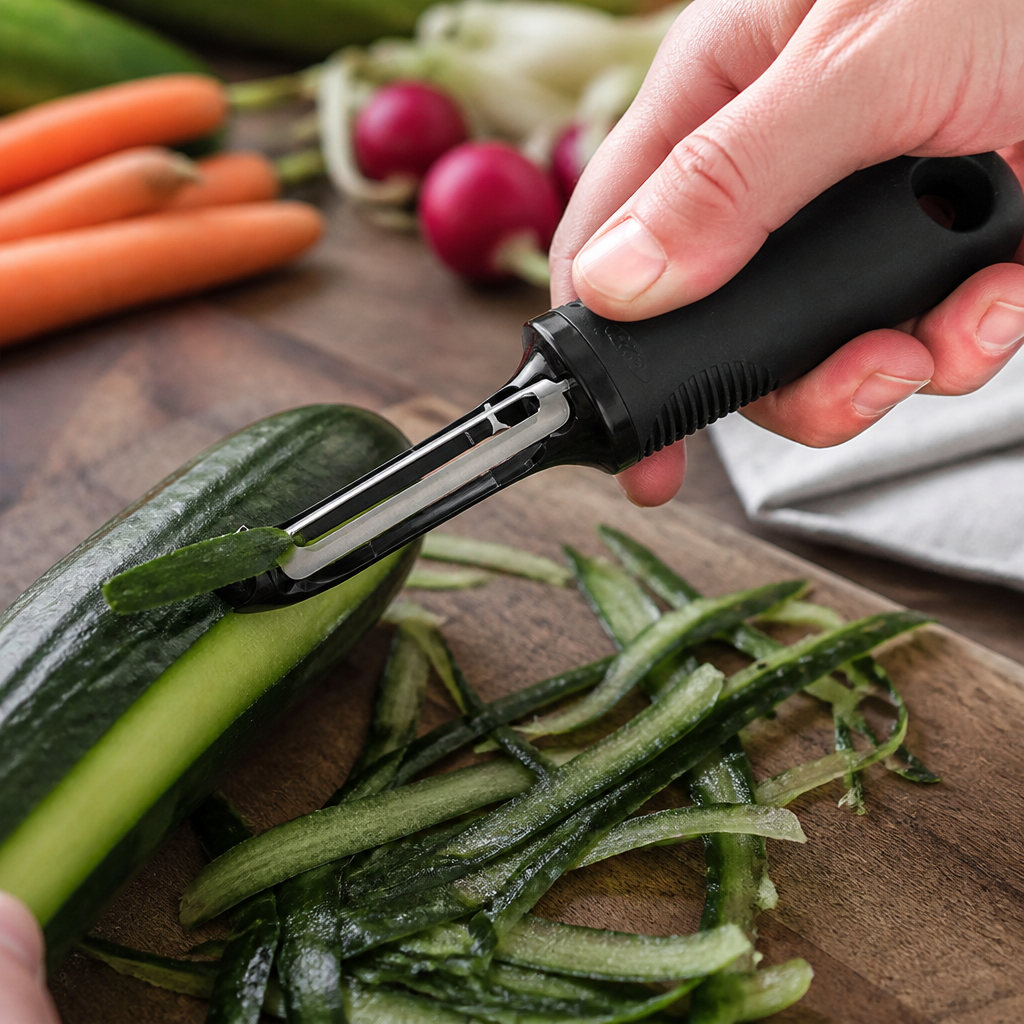 Commercial Swivel Peeler with ergonomic handle