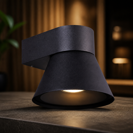 Outdoor Wall Light with Bulb Socket and Dimmable Feature