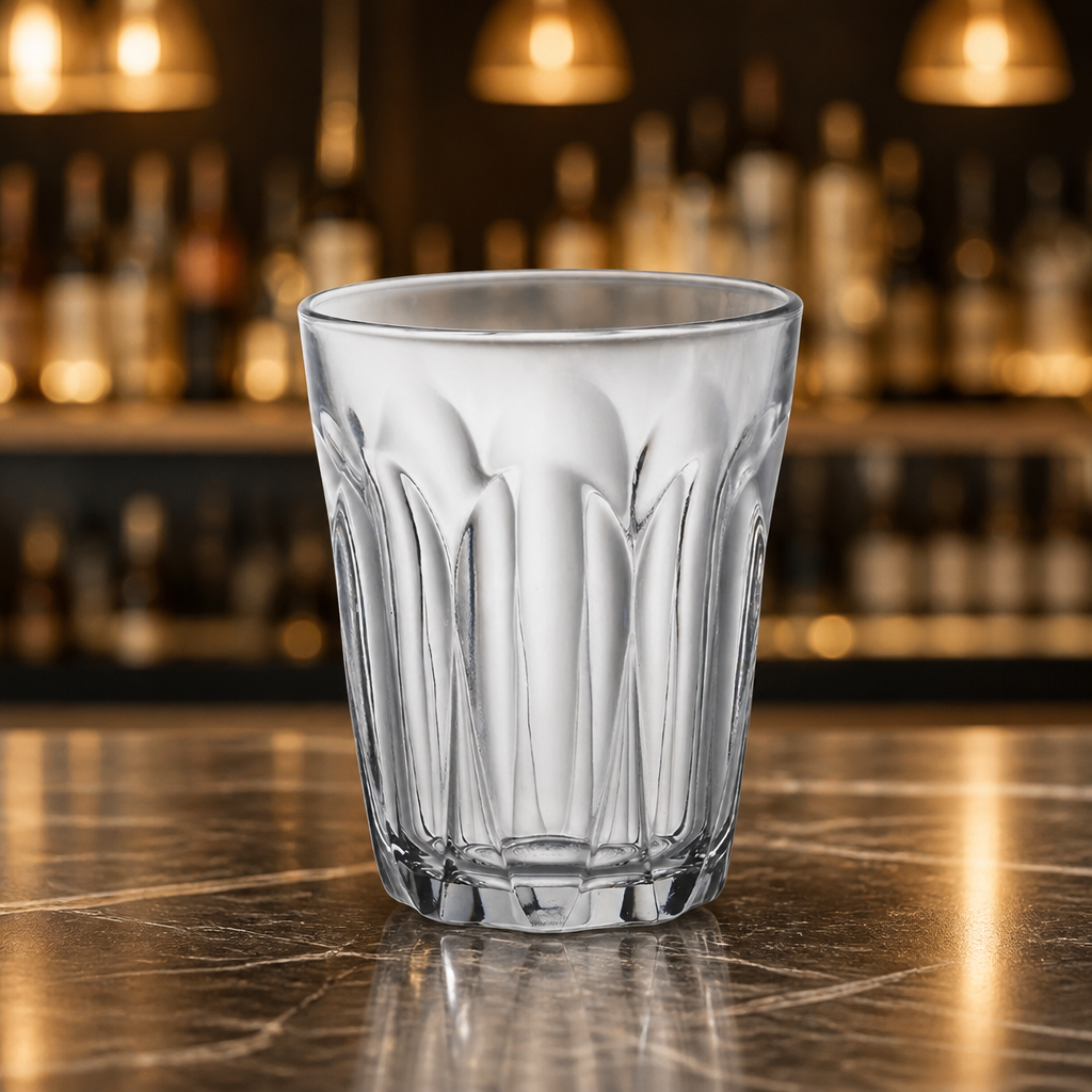 Commercial glass tumblers 250ml - 6 pack water glasses