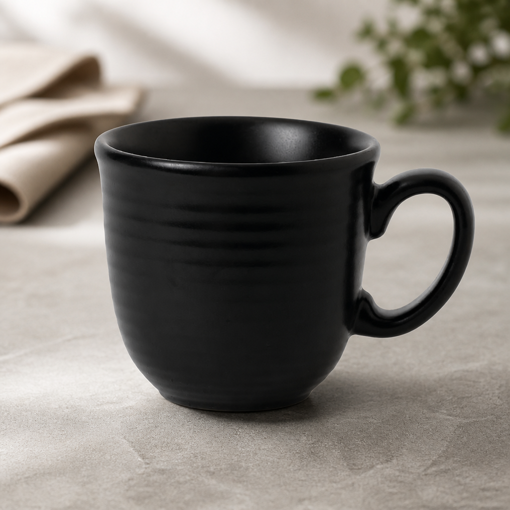 Evo jet stoneware mugs 332ml 6 pack