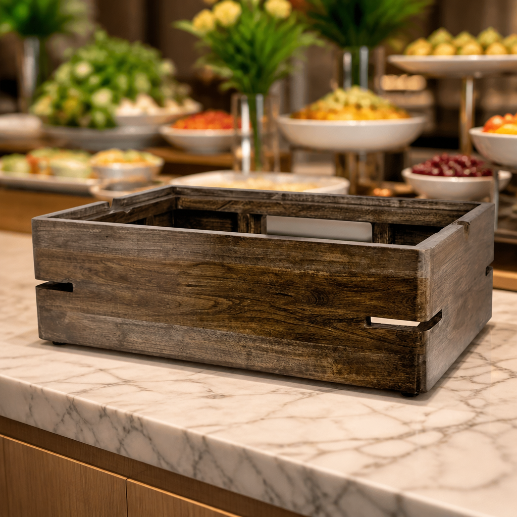 Commercial Riser 1/1 Gastronorm in Ash Grey