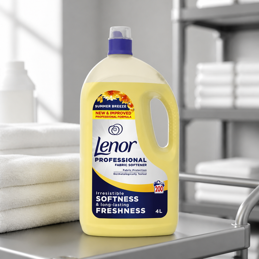 Commercial Fabric Softener 600 Washes 8L Eco-Friendly Pack