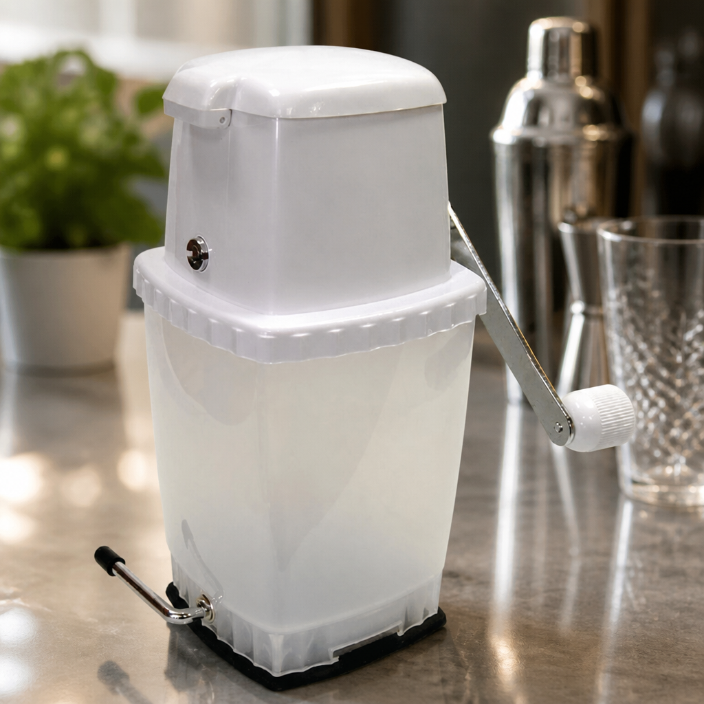 Manual Ice Crusher for Bars and Pubs - Compact and Easy to Use