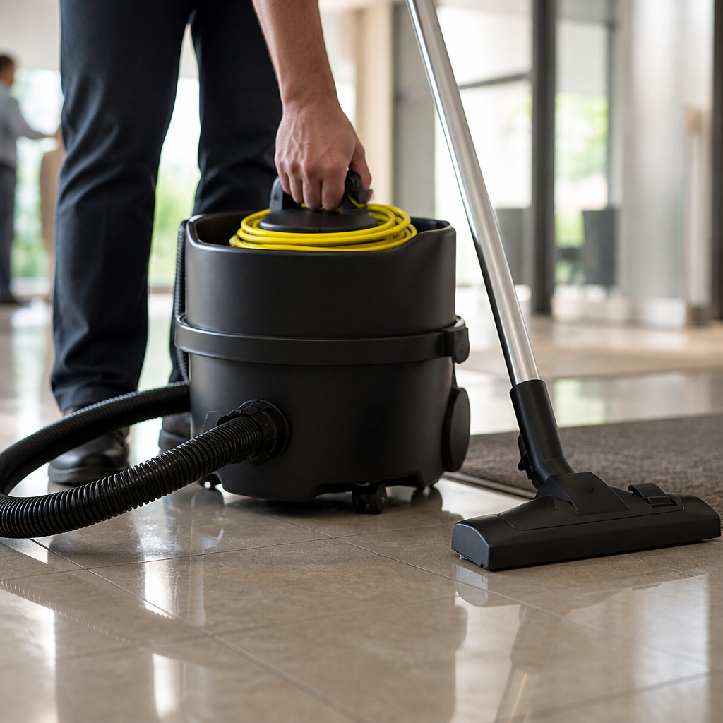 Commercial Vacuum Cleaner 8L Capacity 420W High-Efficiency Motor