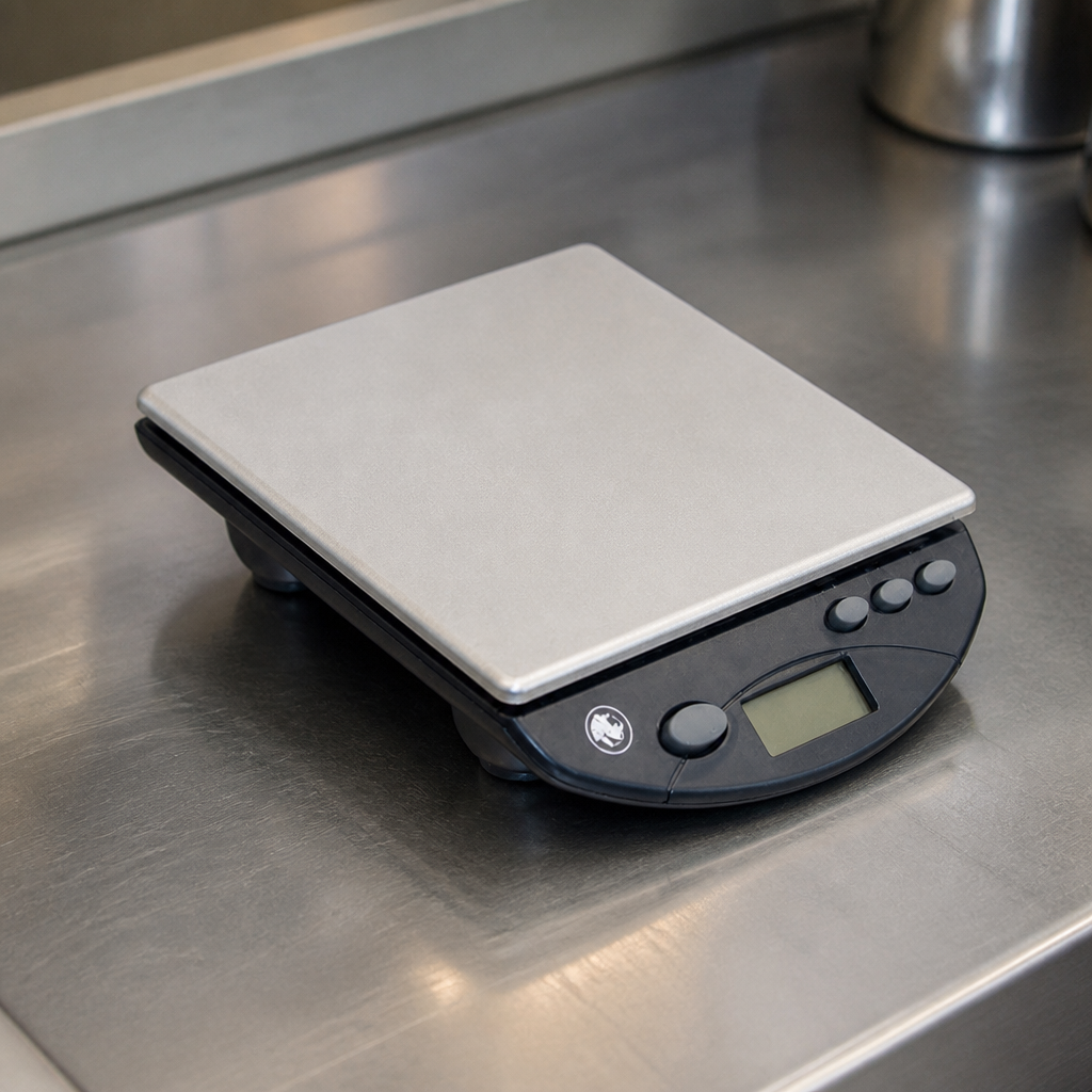 2kg Commercial Portafilter Scale with Backlit LCD Display