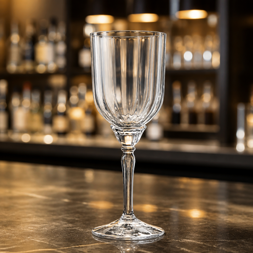 245ml commercial cocktail glasses - 24 pack elegant design