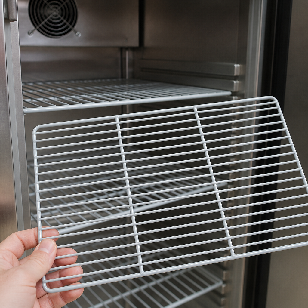 Commercial upright fridge shelf replacement 600mm x 400mm