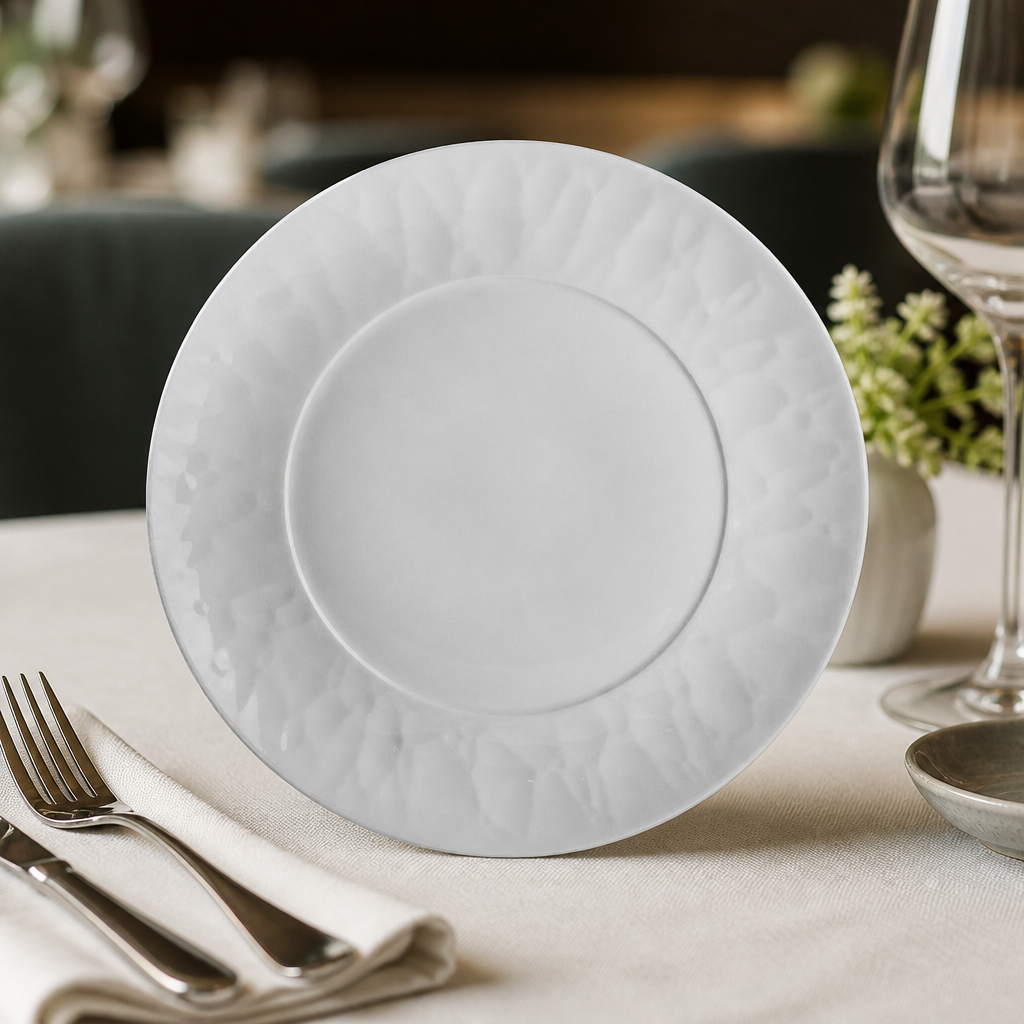 203mm Commercial Porcelain Plates - 36 Pack