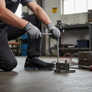 Premium Metal-Free Safety Shoe with Steel Toe Cap and Enhanced Comfort Features in Sizes 3-15