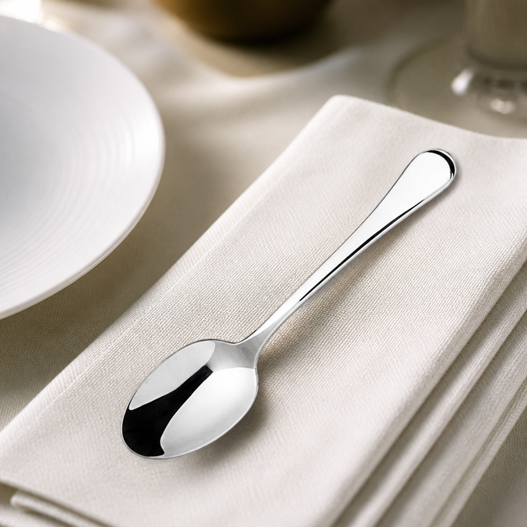 Pack of 12 Commercial Stainless Steel Teaspoons 165mm
