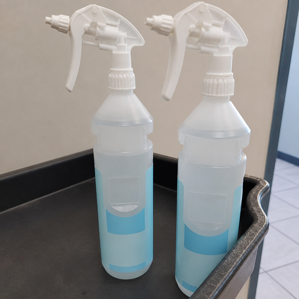 750ml Commercial Spray Bottles and Dispensers - 2 Pack