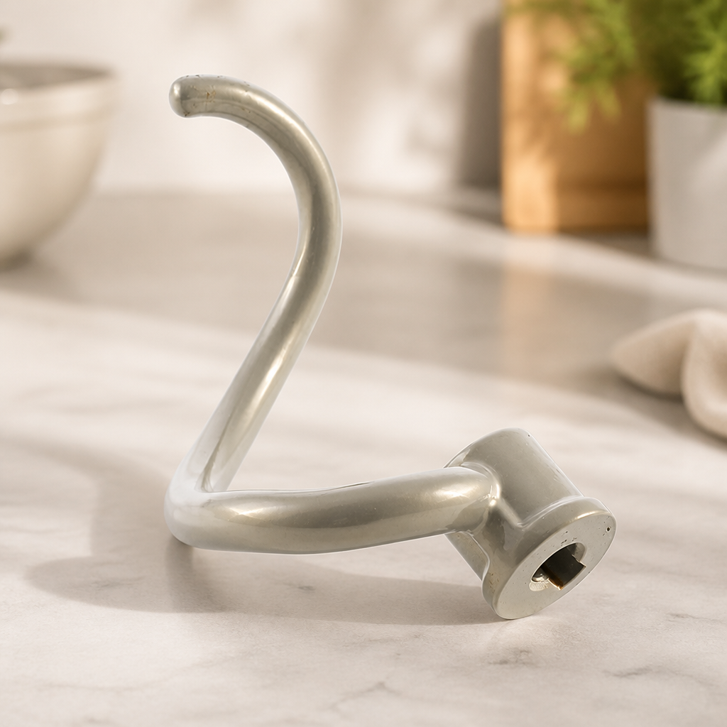 Commercial 6.9L Nylon Coated Dough Hook for Kitchen Mixers