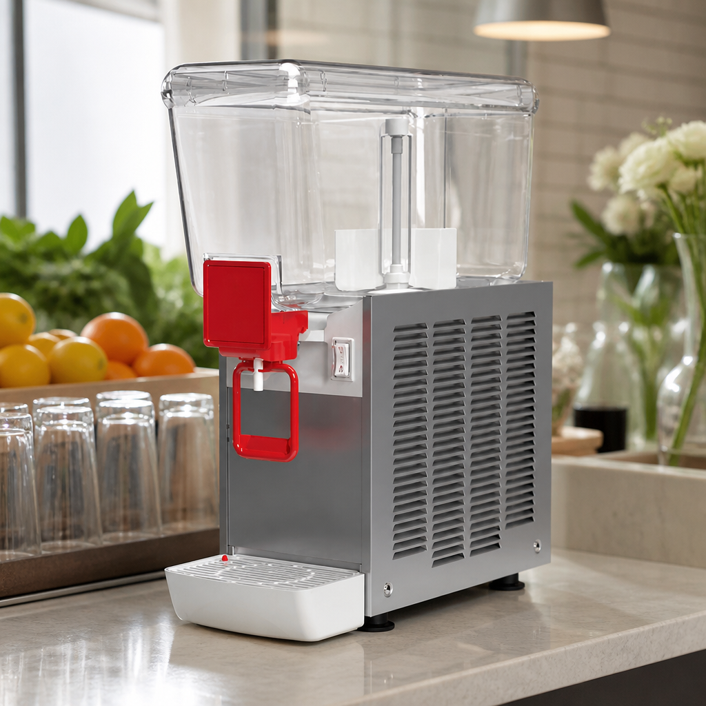 Commercial 12L Chilled Juice Dispenser with Electronic Control