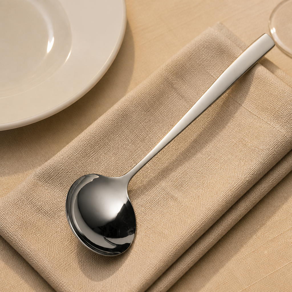 Commercial Soup Ladle 185mm Stainless Steel 12 Pack